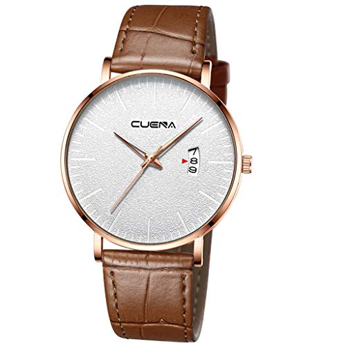 Preisvergleich Produktbild Armbanduhren männer Herrenuhr mit Datum Funktion Herren uhren Quarzuhr Edelstahl Zifferblatt Bracele Uhr Armbanduhr Uhren Armbanduhren Herrenarmbanduh E 4031