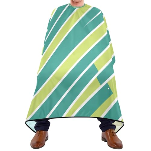 Capa profesional impermeable para corte de cabello con cierre ajustable miniatura 1