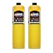 Pack of 2, BLUEFIRE Modern MAPP Gas Cylinder, 16.1 oz, 14% More Bonus Fuel than MAP/PRO, Hotter than Propane! Variation of Quantity Bundles Available (2)
