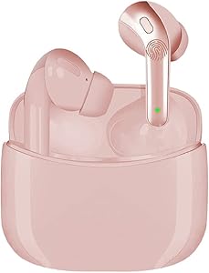 Wireless Bluetooth Earbuds, True Wireless Stereo Headsets in-Ear, 30H Playtime & Wireless Charging Case, Built-in Mic Earphones Premium Sound, Touch Control, IPX5 Waterproof Sport Headphones asin的图片