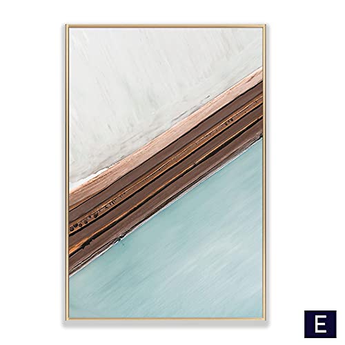 Motif géométrique irrégulier affiche triptyque toile abstraite 3x