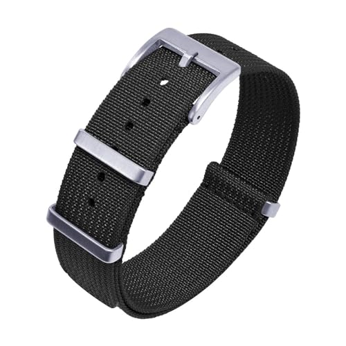 Bracelet de montre en nylon tressé 20mm 22mm pour montre connectée et classique