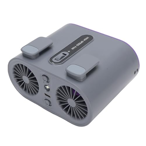 Ventilador de cintura portátil para combatir el calor trabajando con manos libres 5