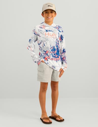 HUK Kids Mossy Oak Printed Pursuit Hoodie3