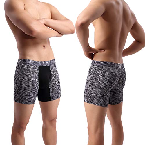 YuKaiChen Men's Pouch Underwear Performance No Ride Up Boxer Briefs3