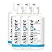 Artnaturals Alcohol Based Hand Sanitizer Gel (6 Pack x 7.4 Fl Oz / 220ml) Infused with Alovera Gel, Jojoba Oil & Vitamin E - Unscented Fragrance Free Sanitize