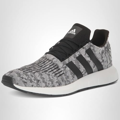 Adidas Mens Swift Run Core Black/Core Black/White 11.5