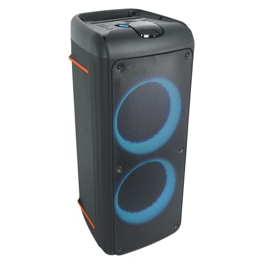 Rockville Rock Party 9 1000W Portable Bluetooth Speaker, Dual 8" Woofers, Deep Bass, LED Lights, Karaoke Mic/Guitar Inputs, for Parties and Outdoor Events
