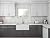 Van Neubells Collection 3 inch Hand-Poured Glass Hexagon Wall Mosaics Mother of Pearl Effect Iridescent Finish (1 Piece)