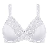 Ayigedu Damen Bügel-BH UngefüTterter Groß-üBergröße Minimizer BH voller Abdeckung 65-H