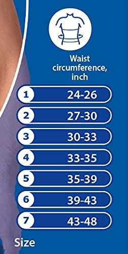 Faja umbilical para hernia con soporte talla 6 115-125 cm miniatura 4