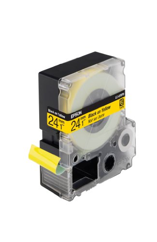 Epson Nastro per Etichettatrice LC, 24 mm, Nero