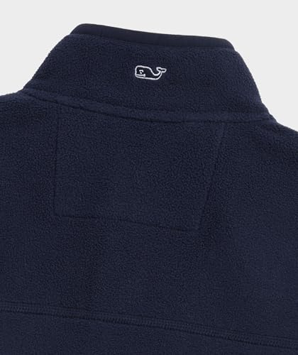 vineyard vines Boys Harbor Fleece Quarter-snap4