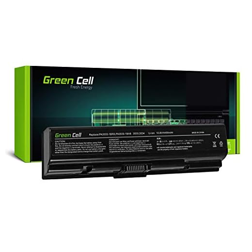Green Cell Batteria Toshiba PA3534U-1BRS PA3534U-1BAS PA3533U-1BRS per Portatile Toshiba Satellite A200 A300 A500 L300 L500 A205 A210 A305 A505 L200 L300D L305 L450