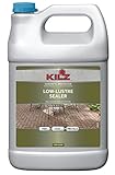 KILZ L390401 Interior/Exterior Concrete, Brick, and Tile Liquid Masonry Sealer, Lustre (Low-Gloss), Clear, 1-Gallon, 1 Gallon, 4 l
