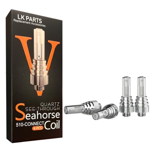 Lohkak Seahorse Tips Ⅴ/5.0 Glass Tip Hardware Accessories Creative for Pen Pro Plus ARC Welding Replacement Parts 4 PCS Pack