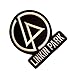Linkin Park - Iron on patch, White / Black, One Size