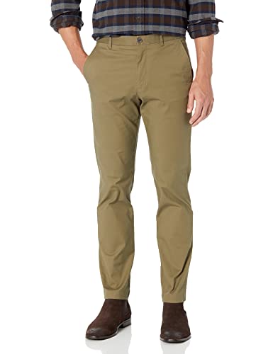 Find. Cotton Chino Regular, Pantaloni Uomo, Verde