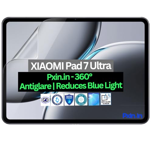 Image of Pxin Tablet Anti Bluelight and Anti Glare Screen Guard compatible with XIAOMI Pad 7 Ultra | BLUVLightblock Tech | Scratch Proof | Prevents bluelight | Eye Protection | No Dry Eyes