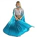 Danzcue 360 Degree Worship Isis Wings, Solid Turquoise, M-L-Adult