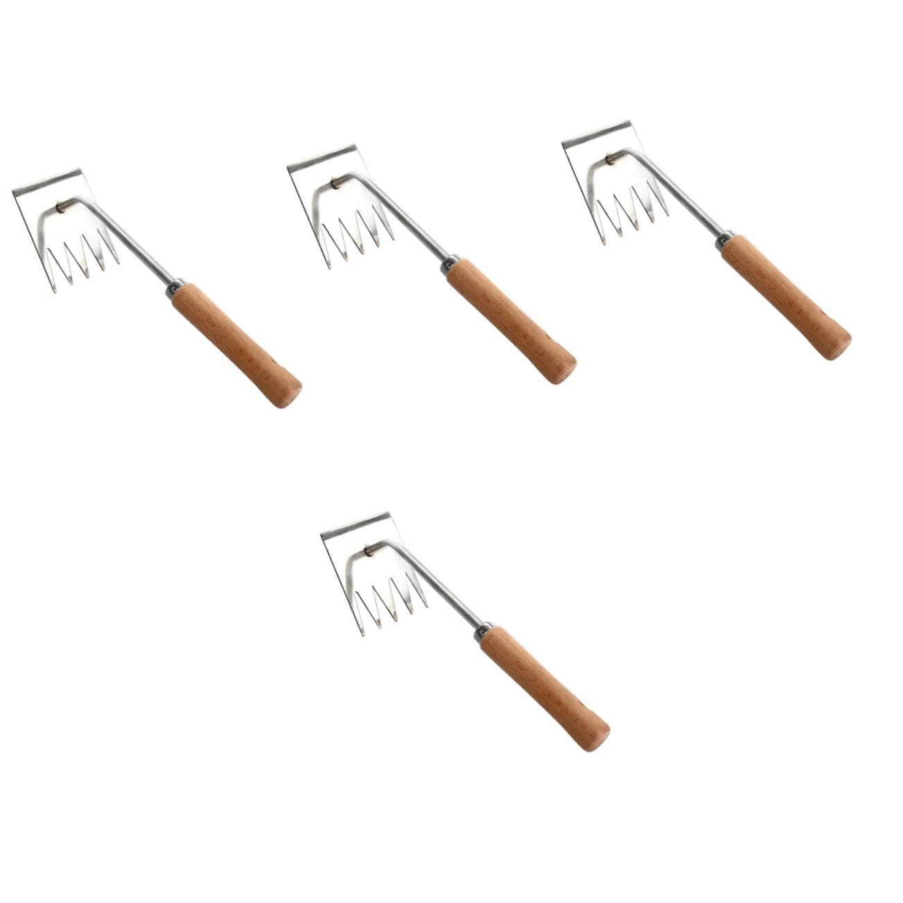 Toddmomy 4 Stück Hand Unkrautentferner Werkzeug und Multi Funktions Gartenwerkzeug für Effektives Entfernen von Wurzeln Garten