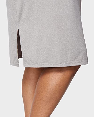Image of 32 DEGREEES Women's Cool T-Shirt Dress | Moisture Wicking | Ultra-Soft | Anti - Odor | Side Slits