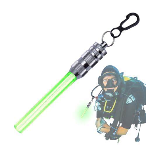 Linterna de buceo | Linterna subacuática impermeable de 2 modos - Luz de advertencia de buceo alimentada por pilas, largo tiempo de combustión, luz LED para la noche