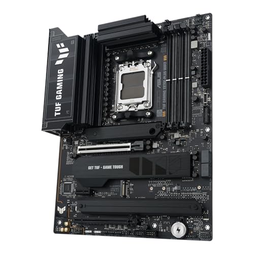 TUF Gaming X870E-PLUS WIFI7 AMD X870E ATX Motherboard with 16+2+1 80A Power Stages, DDR5 Support with AEMP, PCIe 5.0 x16 with PCIe Slot Q-Release Slim, Four M.2 Slots, WiFi 7 with ASUS WiFi Q-Antenna - image 9