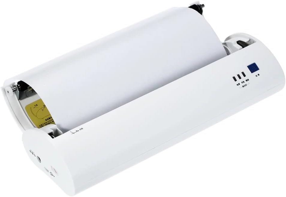 A4 Portable Thermal Printer 210mm Mini Mobile Photo Printer 203dpi Support Printing PDF File Webpage Contract Photo Picture