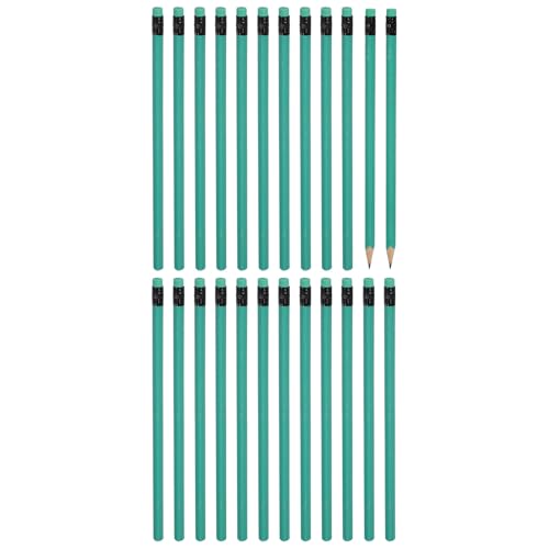 Lápices de Madera Triángulo PATIKIL, 24 Pack HB con Goma miniatura 1