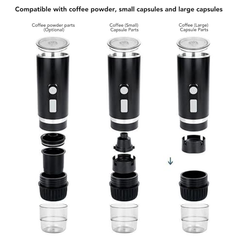 Cafetera portátil eléctrica con función de calentamiento 90 mL miniatura 6