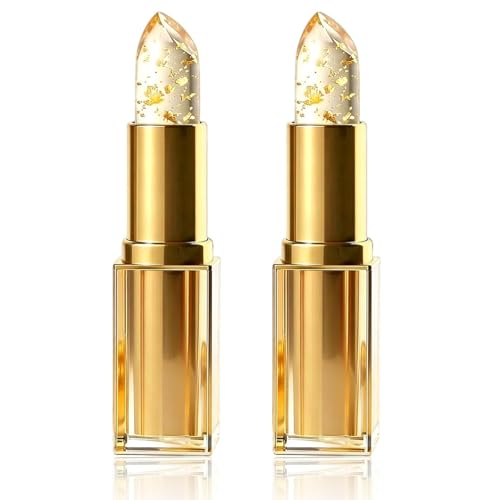 2 Pcs Areliaa Lipstick Skin-Adaptive PH Color Changing Lipstick Long Lasting Moisturizing Lip Balm