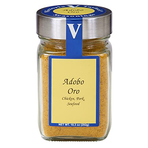 Victoria Taylor's Adobo Oro - 10.3 oz. Jar - Add Bold Latin Flavor to Home Made Meals. (Adobo Oro)