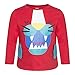 Tuc Tuc Camiseta Punto Detalles NIÑO Manga Larga, Rojo (Rojo 3), 68 (Tamaño del Fabricante:6M) para Bebés
