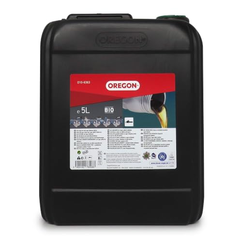 Oregon Aceite Orgánico y Biodegradable para Cadena de Motosierra, 5 L