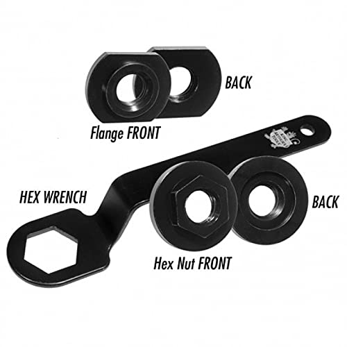 King Arthur's Tools Universal Wrench, Flange & Nut Set For Angle Grinder - Fits Most Makes & Models Of Electric & Pneumatic Power Tools With Standard 5/8”(16Mm) #13730 #TOP1