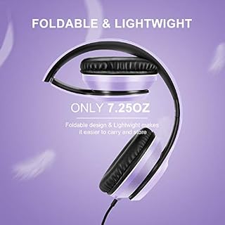 LORELEI X8 Casque audio filaire avec microphone avec ligne en nylon 1,45 m et prise 3,5 mm, léger pliable et portable… - Les Beatles, Paul McCartney, John Lennon, RIngo Starr, George Harrison LORELEI X8 Casque audio filaire avec microphone avec ligne en nylon 1,45 m et prise 3,5 mm, léger pliable et portable… – Image 4