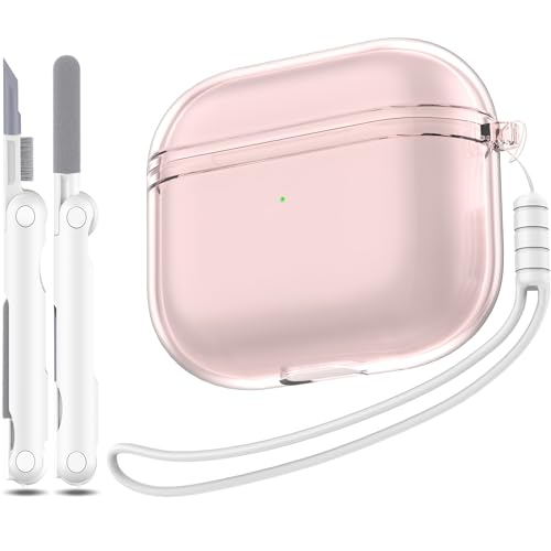 MHYALUDO Airpods  3 P[XJo[ANA\tg TPU ~^[O[hϏՌیP[XAN[jOyt Apple Airpods 3 [dP[X 2021 pANAsN