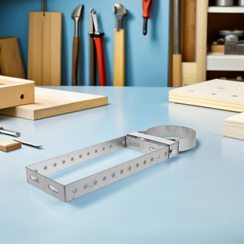 Collier de serrage pour conduits 150 mm avec long support de fixation murale