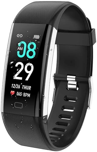 Image of GameSir Smart Band with Multi-Feature Monitor Activity Tracking Sleep Monitor Step Counter Lightweight Fitness Band for Men, Women, Kids, Boy & Girls Smartband Mini Smart Watch (D115)