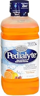 Pedialyte Oral Electrolyte Maintenance Solution Fruit 33.80 oz (Pack of 3)