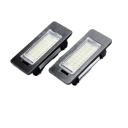 Luces LED de matrícula Skoda Octavia para viajes nocturnos seguros