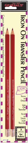 General Pencil Iron On Transfer Pencil 2-Pack-