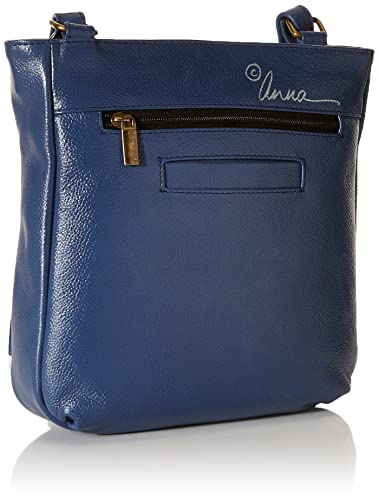 Anna by Anuschka Women's Genuine Leather Medium Crossbody | Hand Painted Original Artwork2