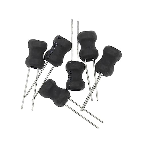 10pcs 0608 6*8mm I Shape Power Inductor Inductance Copper Coil 1MH 68uh 100uh 150UH 220 330 470 UH 2.2MH 3.3MH 4.7MH 10MH(10pcs 10UH) H)