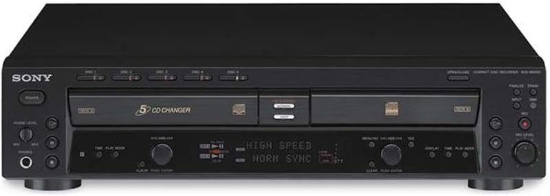 Sony RCD-W500C CD Player Recorder