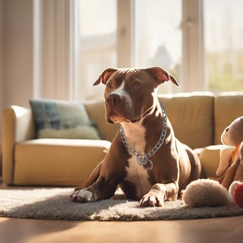 Collier en acier inoxydable pour chien argenté XS, maille robuste et durable - 4