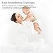 Manual Breast Pump, Adjustable Suction Silicone Hand Pump Breastfeeding, Small Portable Manual Breast Milk Catcher Baby Feeding Pumps & Accessories, Mother’s Day Gifts