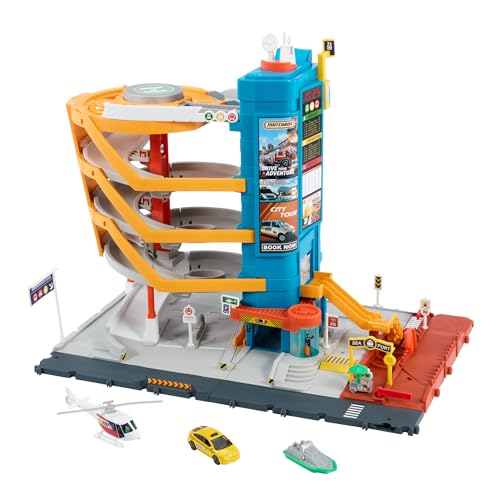 Matchbox Spielzeugautos und Spielset, Transport-Center mit 5 Etagen, von...