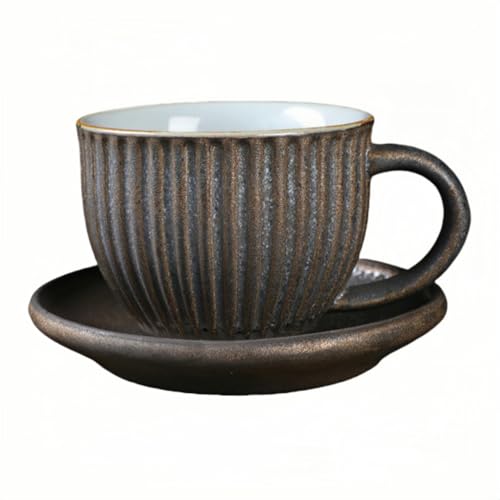 Zxyler �a�H�� �Z���~�b�N�R�[�q�[�J�b�v & �\�[�T�[�Z�b�g ���g���c�Ȗ͗l �I�F�\�[�T�[ �g���C�t�� �d�q�����W/�H��@�Ή� �����Y/���f�B�[�X �A�t�^�k�[���e�B�[�p (�c�Ȗ͗l�̃R�[�q�[�J�b�v �K�т��\�[�T�[ 220ml)